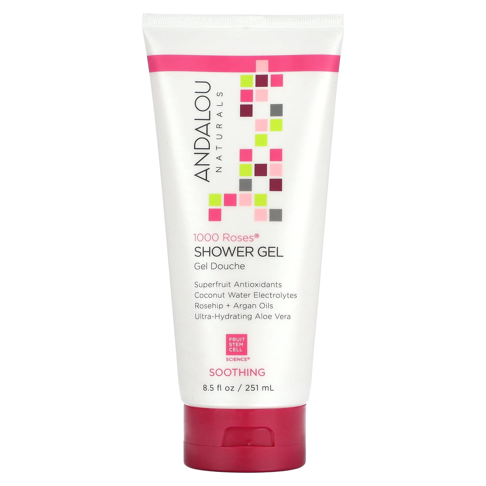 Andalou Naturals Гель для душа успокаивающий 1000 роз 251 мл 85 жидк Унции 2190₽
