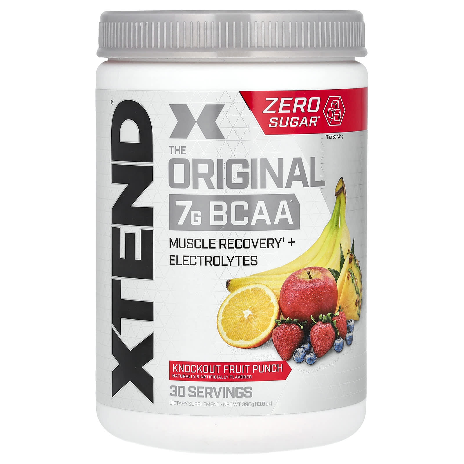 XTEND The Original 7 г BCAA фруктовый пунш 390 г 138 унции 5290₽