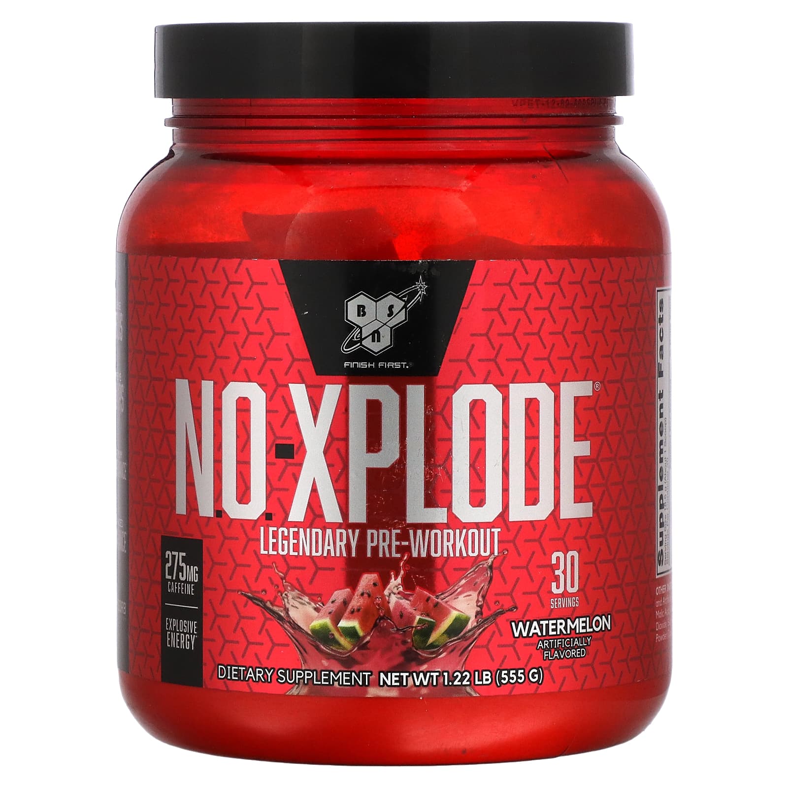 BSN NO-Xplode легендарный предтренировочный комплекс арбуз 555 г 122 фунта 7690₽