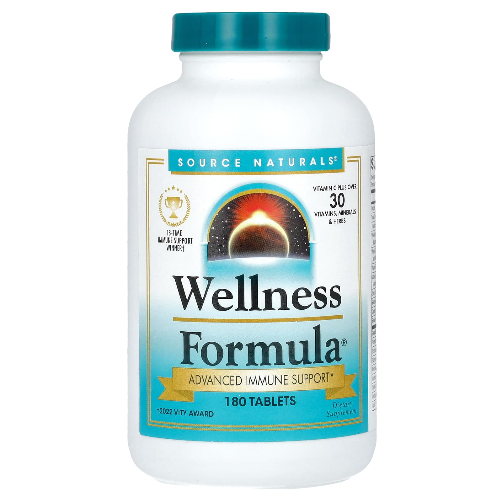 Source Naturals Wellness Formula ежедневная иммунная поддержка 180 таблеток 7090₽