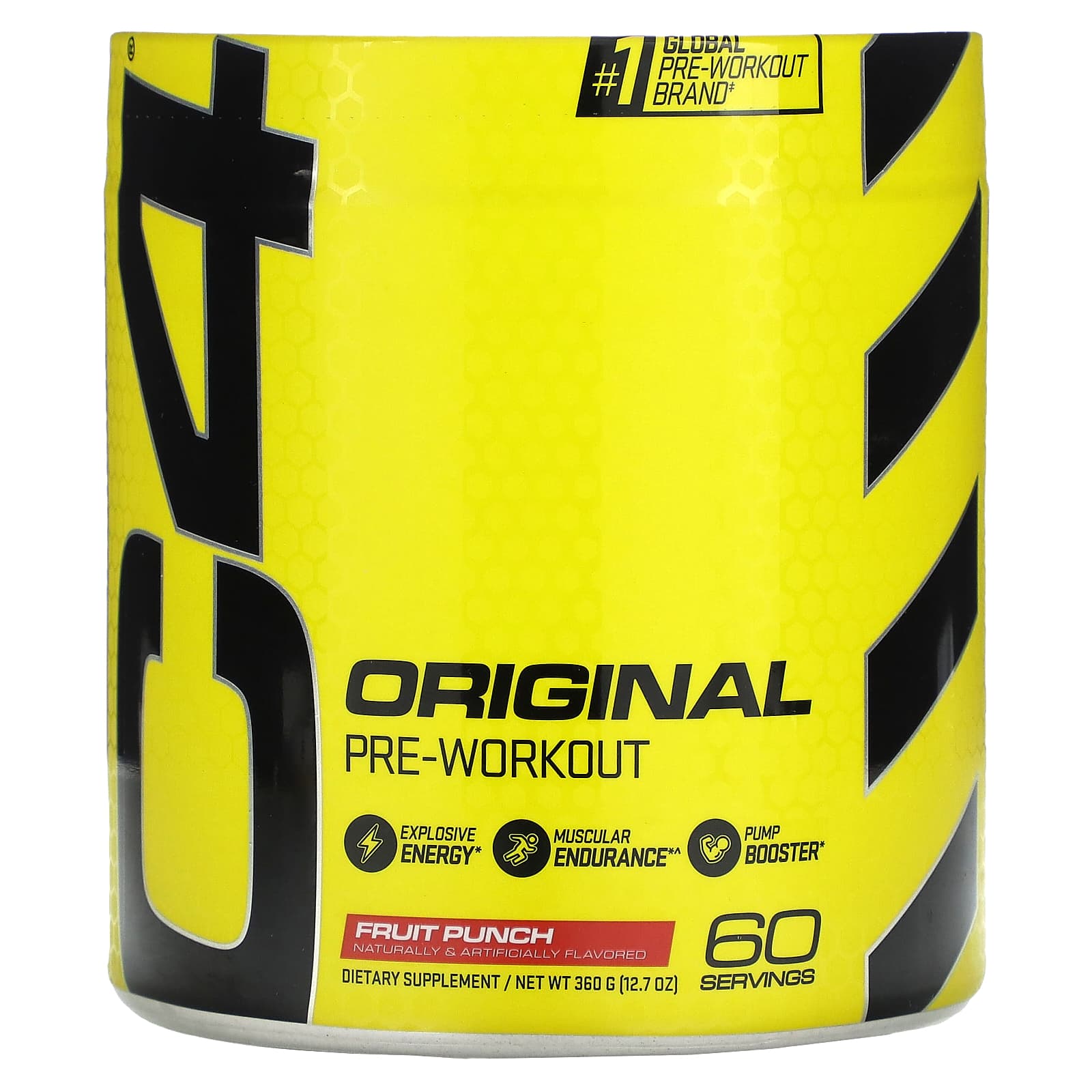 Cellucor C4 Original Explosive перед тренировкой фруктовый пунш 390 г 138 унции 9490₽