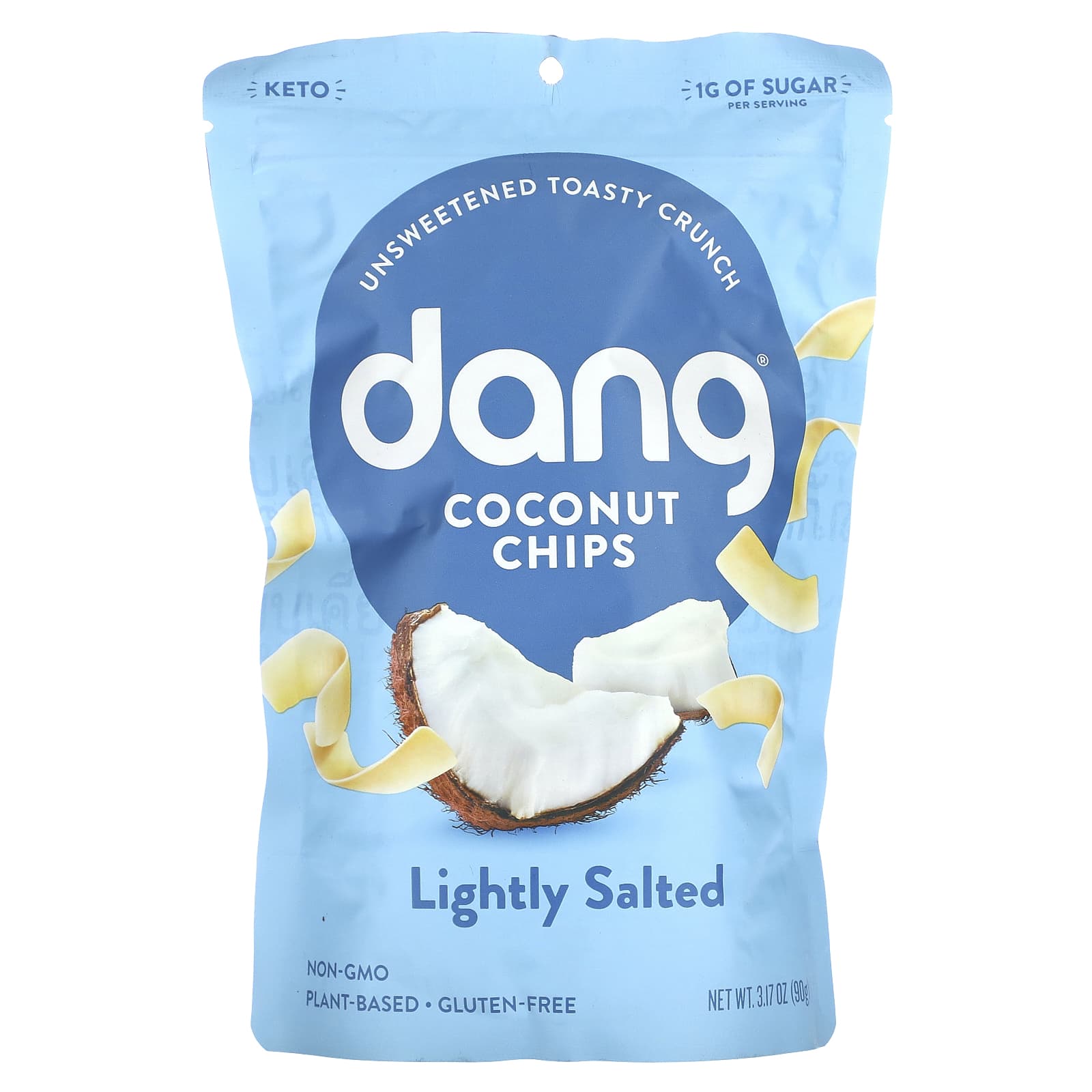 Dang Foods кокосовые чипсы слабосоленые 90 г 317 унции 1590₽