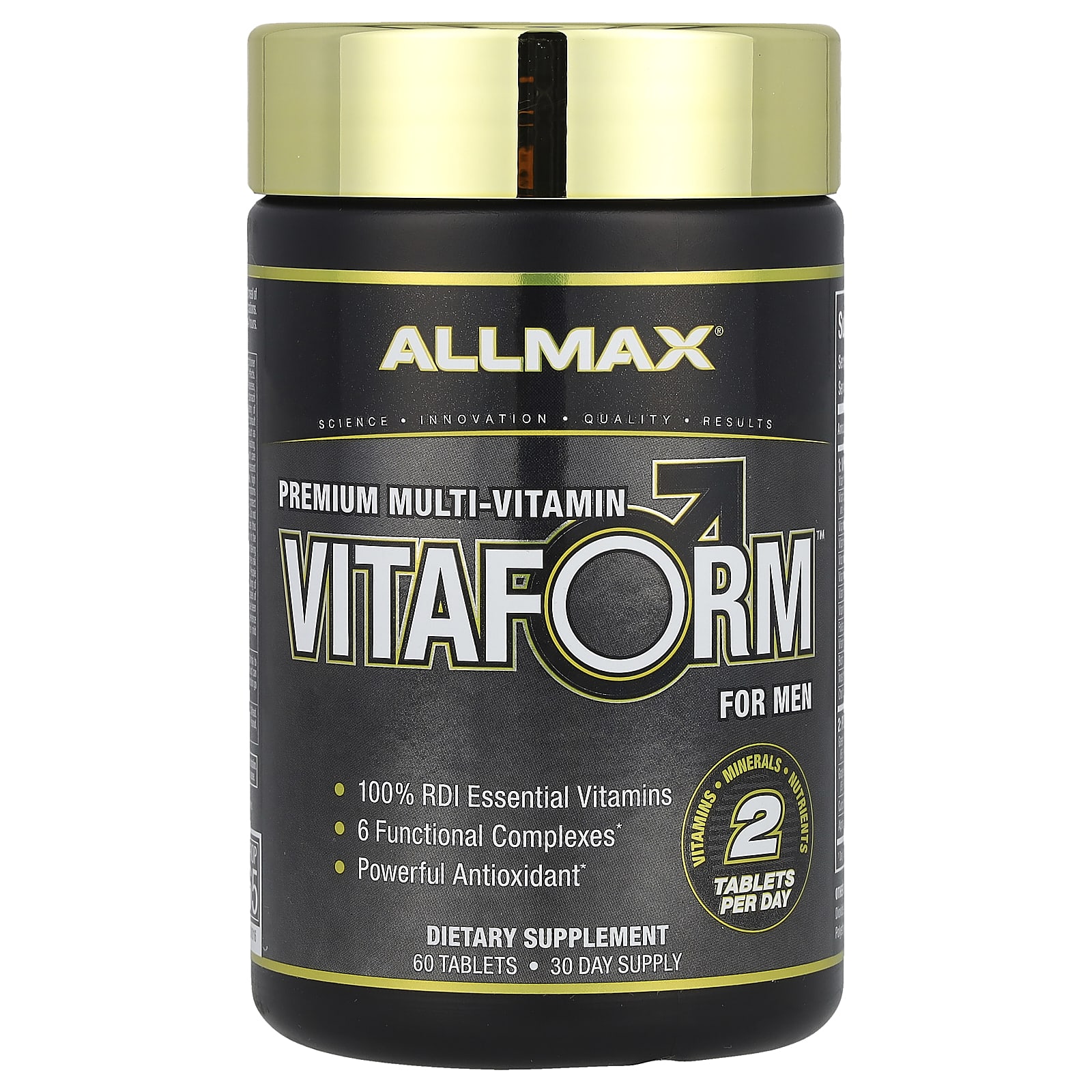 ALLMAX Vitaform мультивитамин премиального качества для мужчин 60 таблеток 2790₽