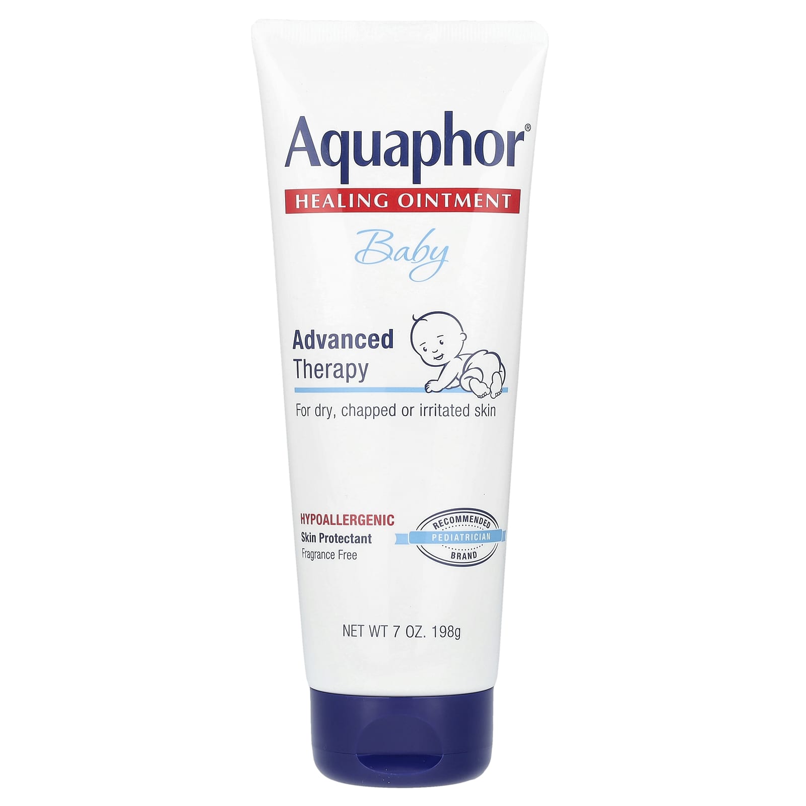 Aquaphor целебная мазь для детей без отдушки 198 г 7 унций 3590₽