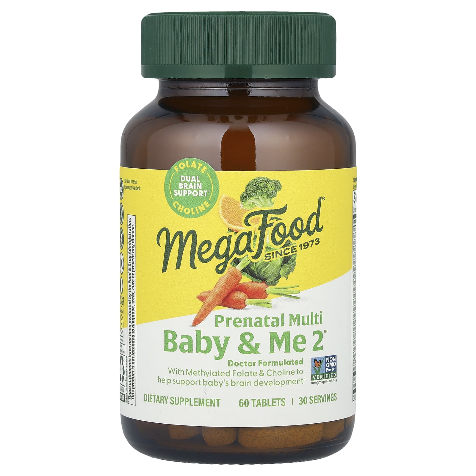 MegaFood Baby - Me 2 мультивитамины для беременных 60 таблеток 5690₽