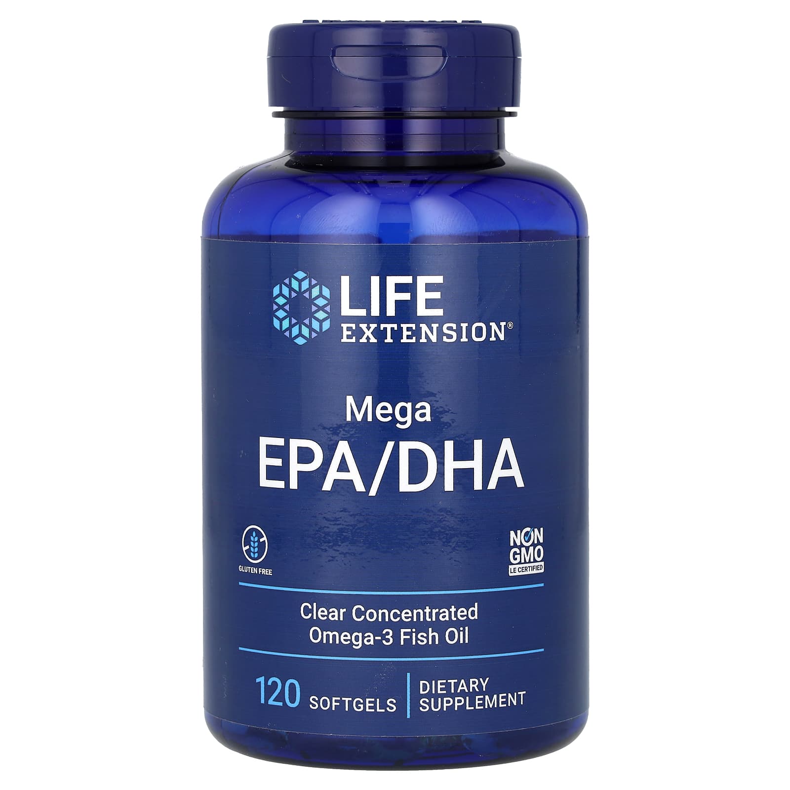Life Extension Mega EPADHA 120 капсул 3990₽
