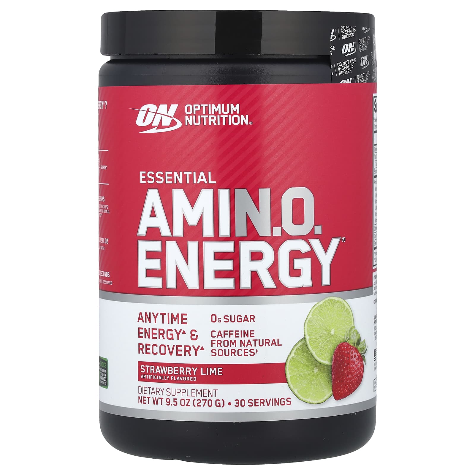 Optimum Nutrition Essential AminO Energy клубника и лайм 270 г 95 унции 5090₽
