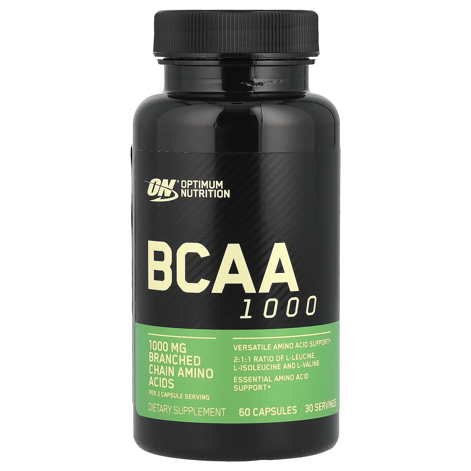 Optimum Nutrition BCAA 1000 1000 мг 60 капсул 500 мг в 1 капсуле 2090₽