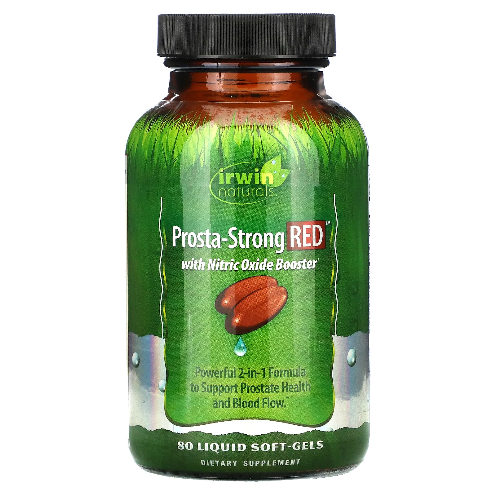 Irwin Naturals Prosta-Strong RED 80 мягких капсул с жидкостью 5690₽