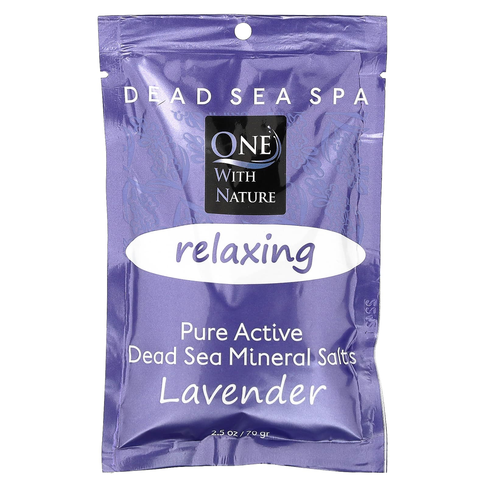 One with Nature Dead Sea Spa минеральные соли расслабляющая лаванда 70 г 25 унции 1490₽