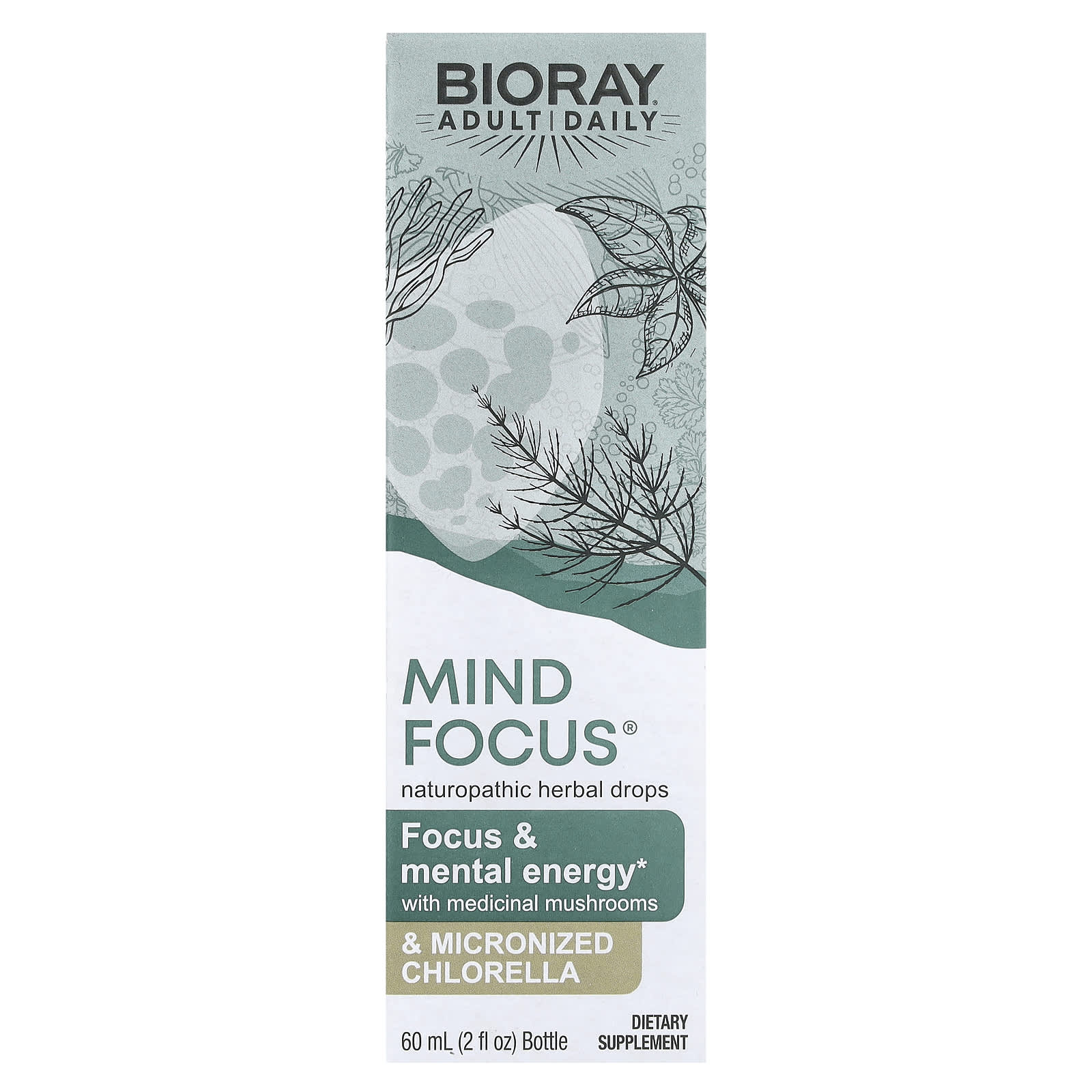Bioray Mind Focus без спирта 60 мл 2 жидк Унции 7590₽