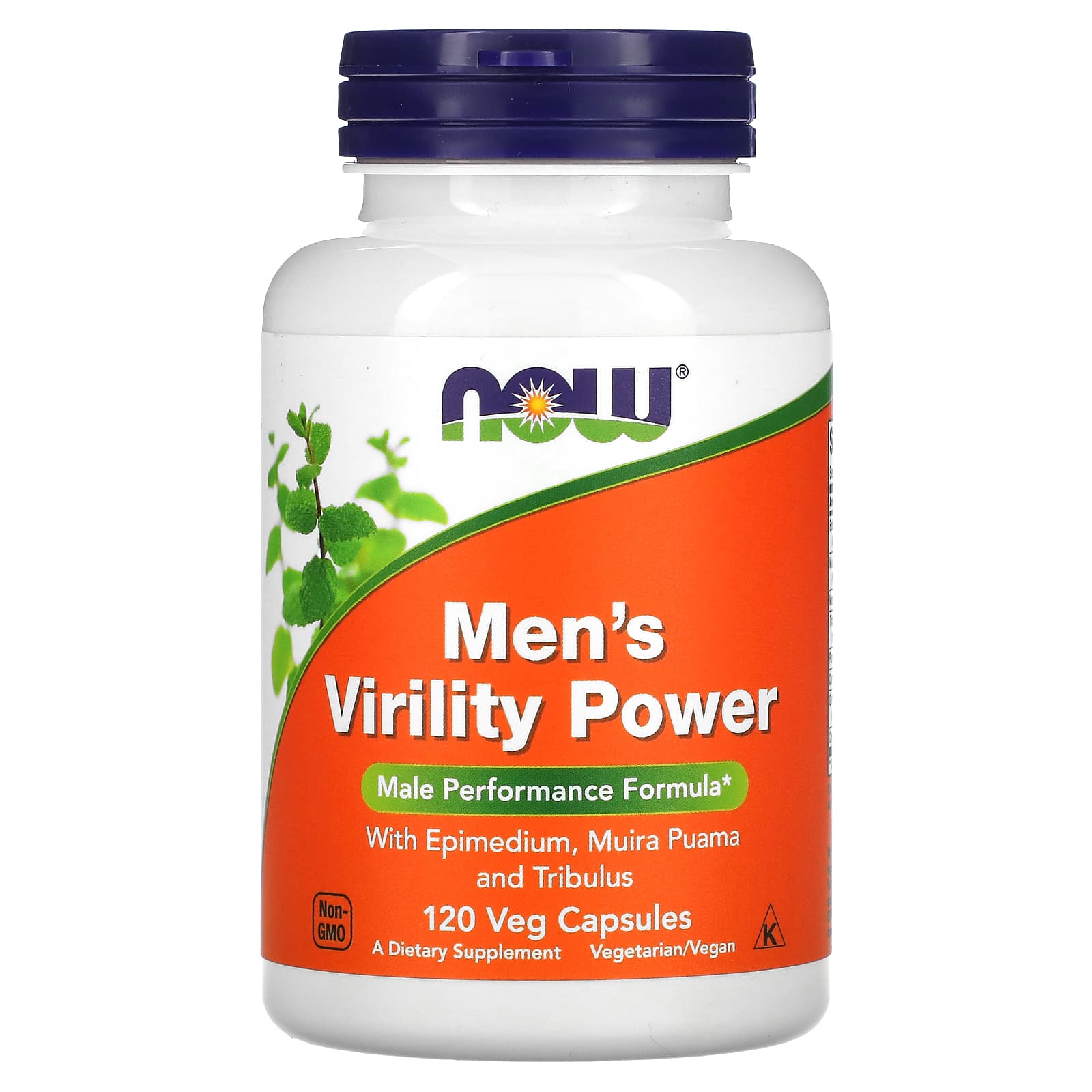 NOW Foods Mens Virility Power 120 растительных капсул 4690₽