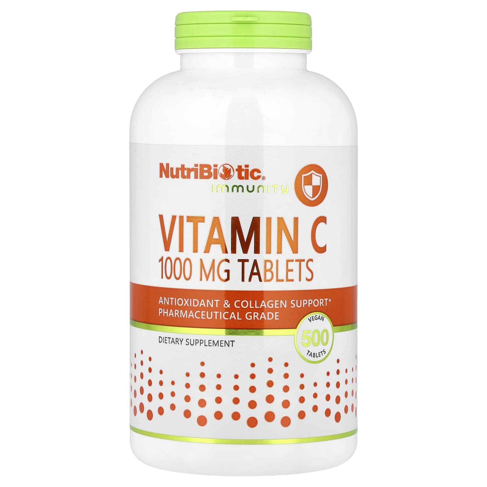 NutriBiotic Immunity витамин C 1000 мг 500 веганских таблеток 6590₽