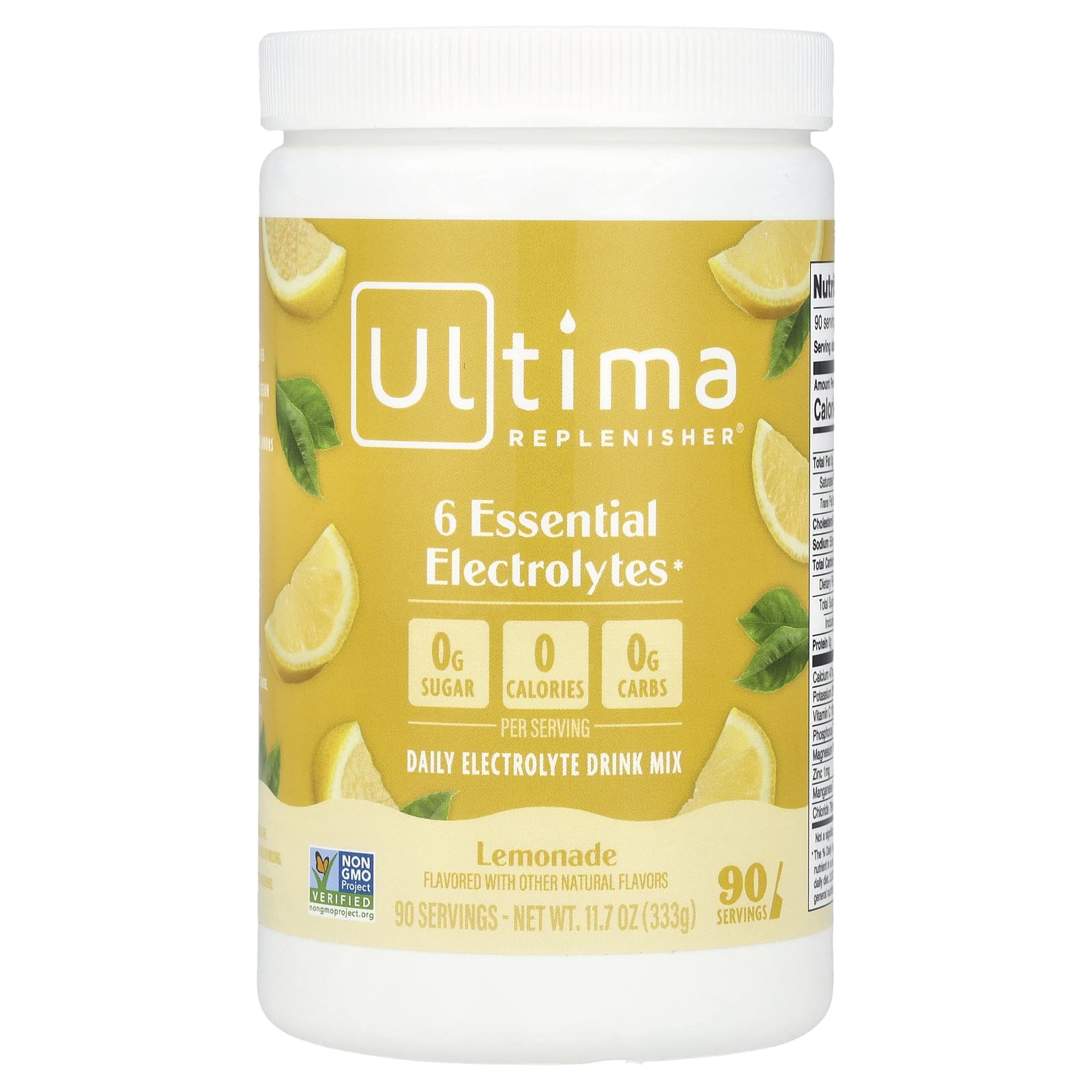 Ultima Replenisher, Смесь электролитов, лимонад, 315 г (11,1 унции)