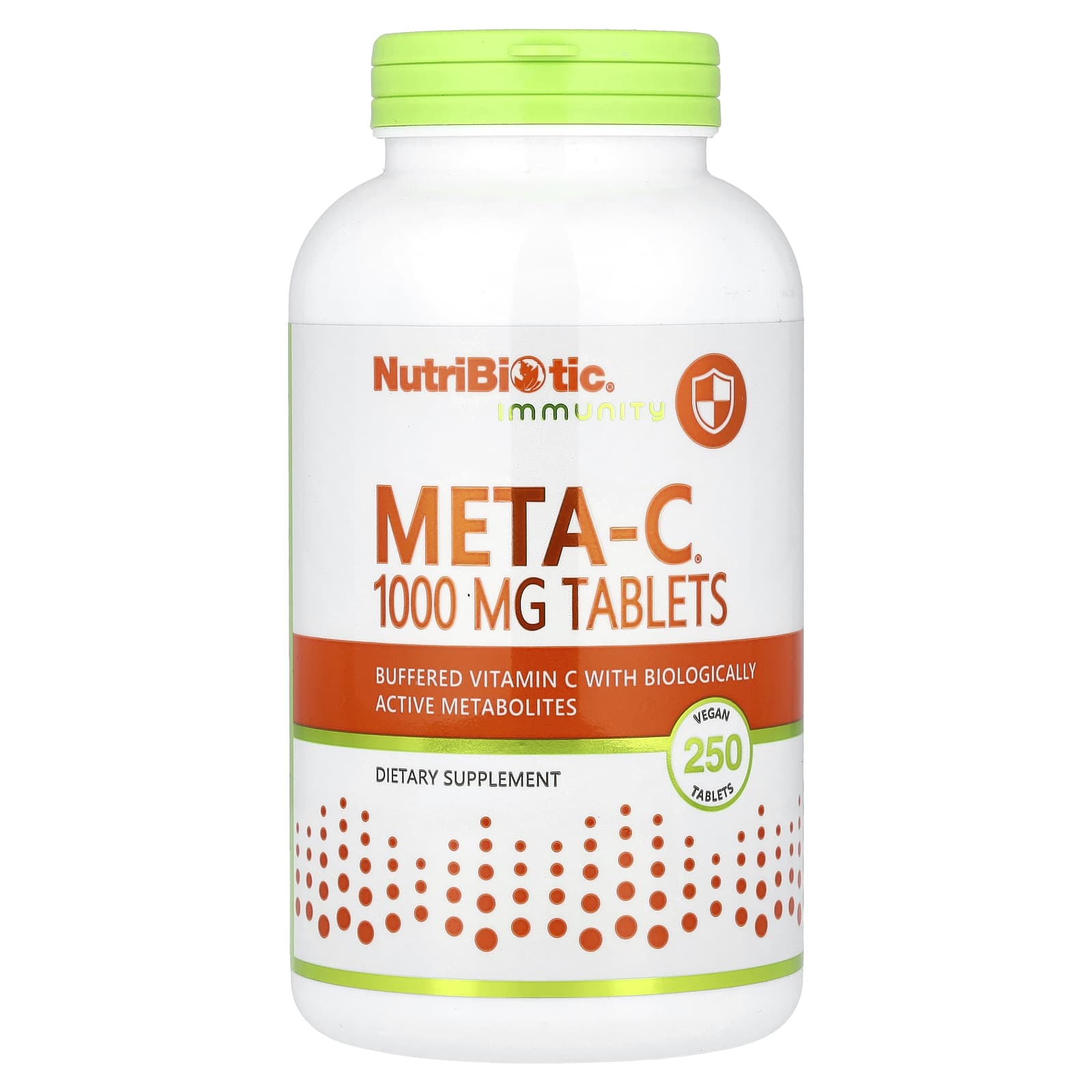 NutriBiotic Immunity Meta-C 1000 мг 250 таблеток растительного происхождения 6390₽