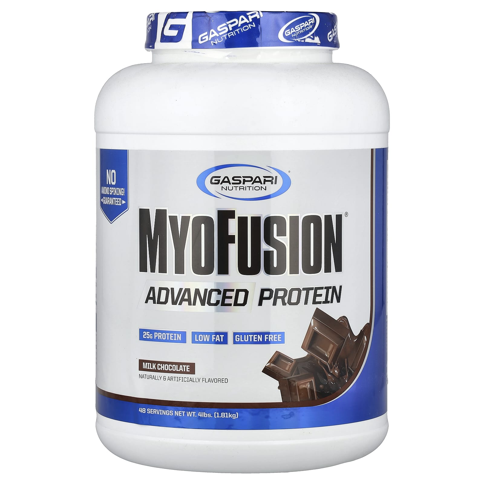Gaspari Nutrition MyoFusion улучшенный протеин молочный шоколад 181 кг 4 фунта 14090₽