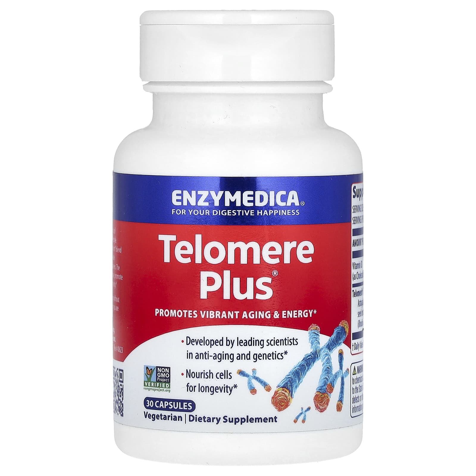 Enzymedica Telomere Plus 30 капсул 6290₽