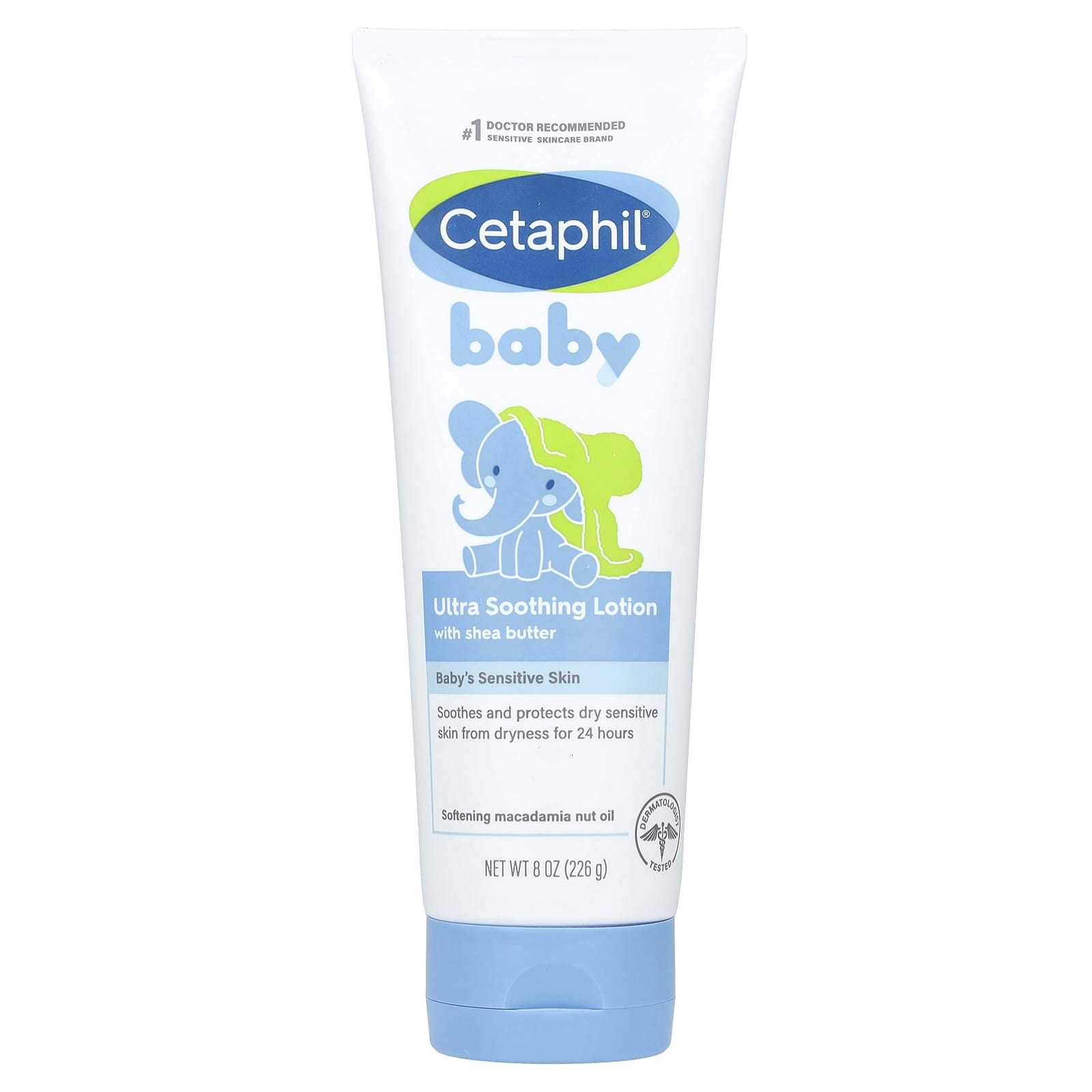 Cetaphil DailyAdvance детский ультрауспокаивающий лосьон с маслом ши 226 г 8 унций 2190₽