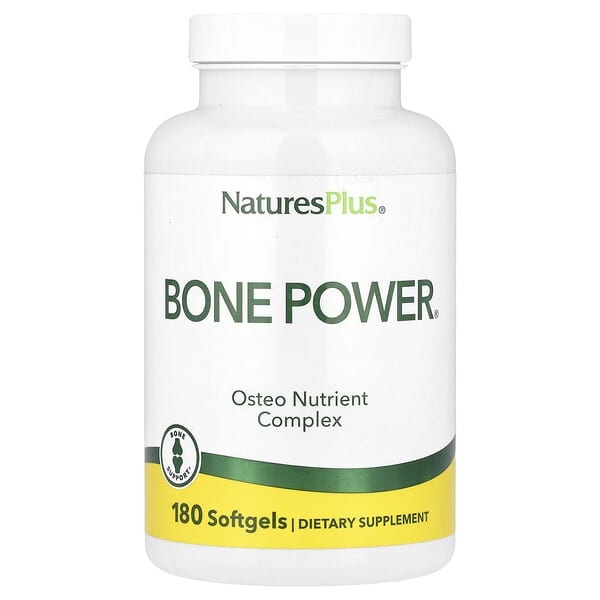 NaturesPlus, Bone Power с бором, 180 капсул