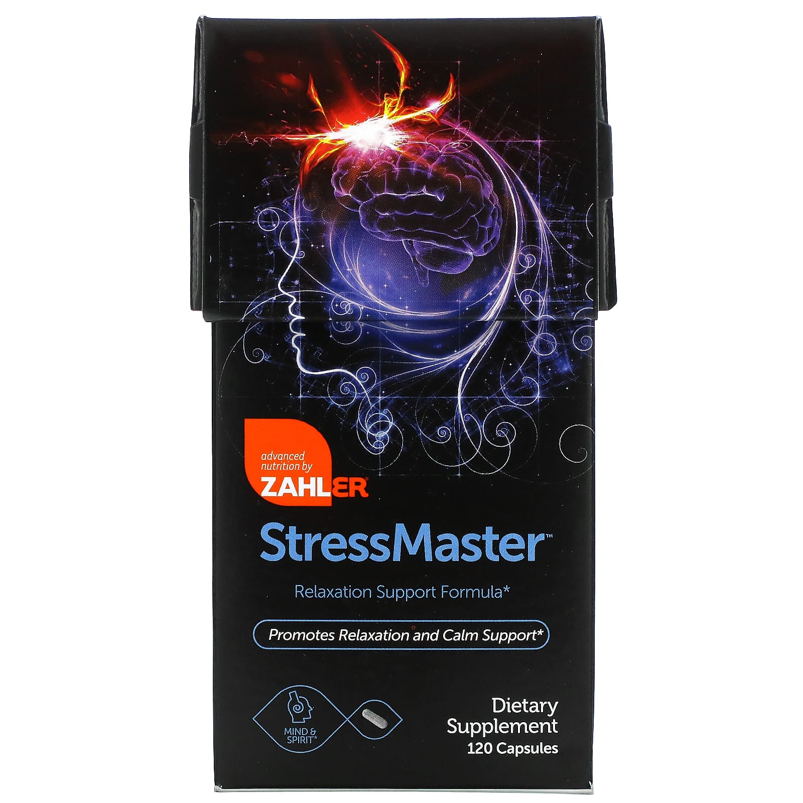 Zahler StressMaster формула для поддержки расслабления 120 капсул 8690₽