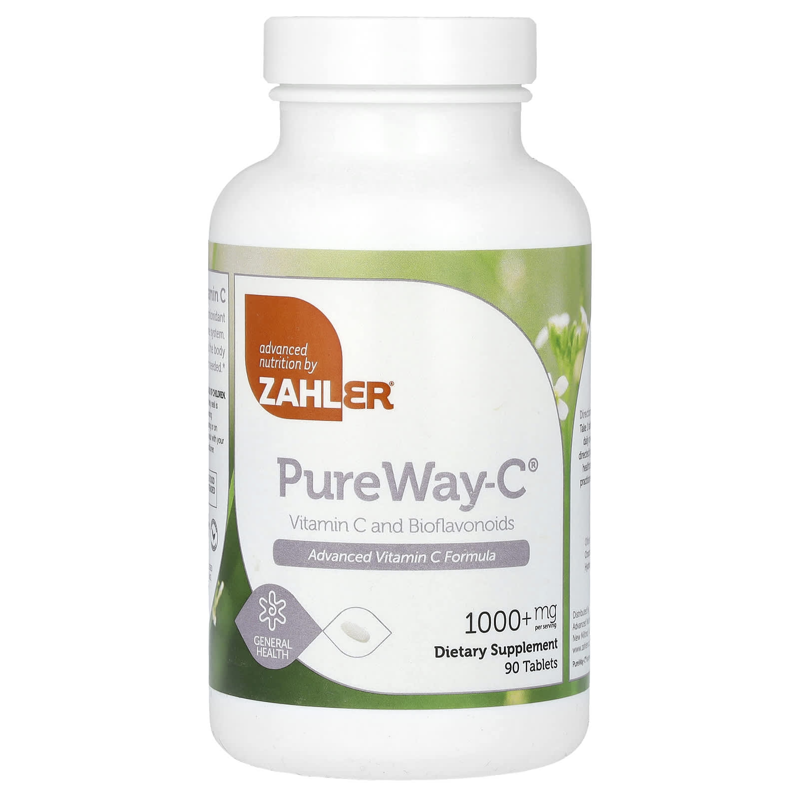 Zahler Pure Way-C витамин C и биофлавоноиды 1000 мг 90 таблеток 2790₽