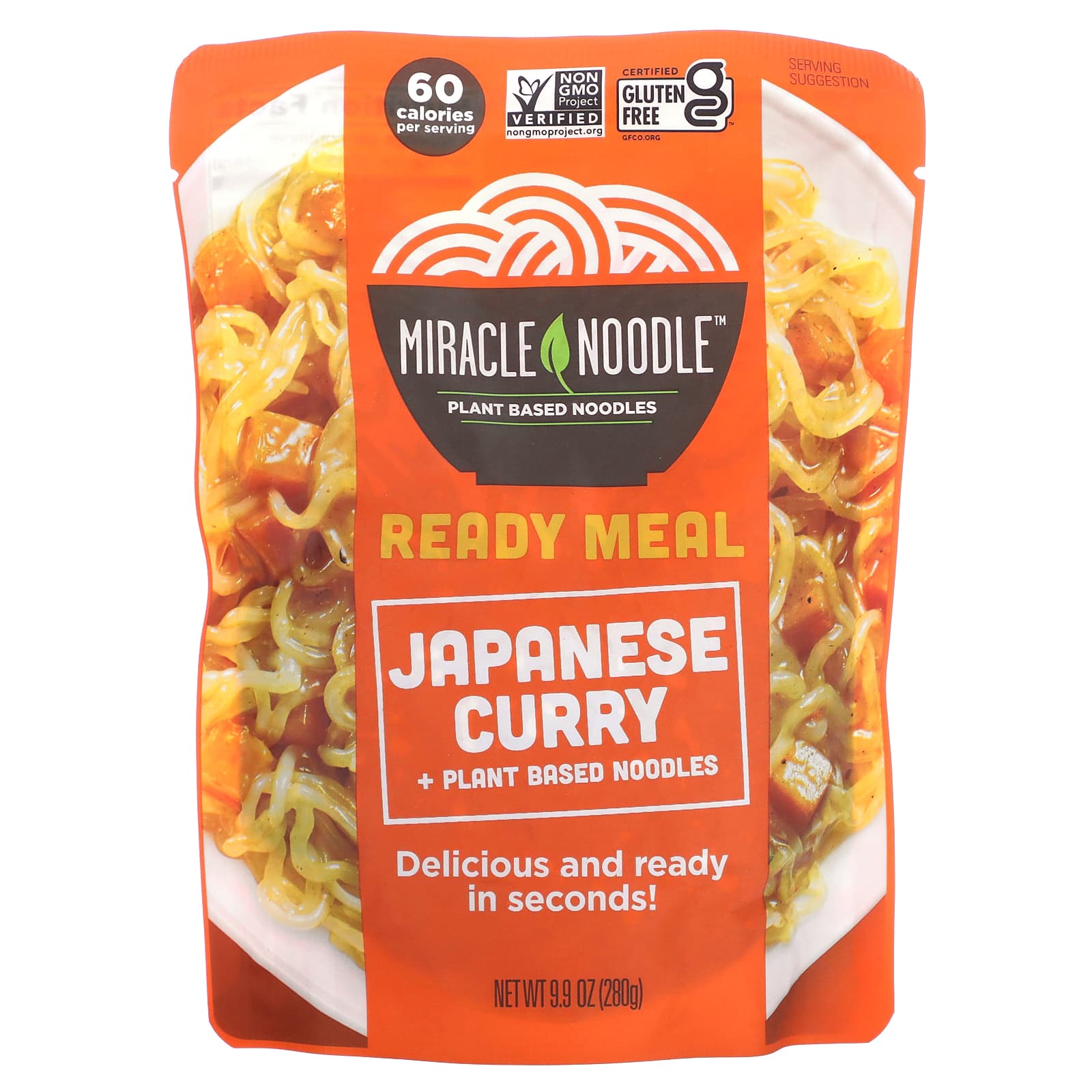 Miracle Noodle Ready Meal японское карри растительная лапша 280 г 99 унции 1690₽