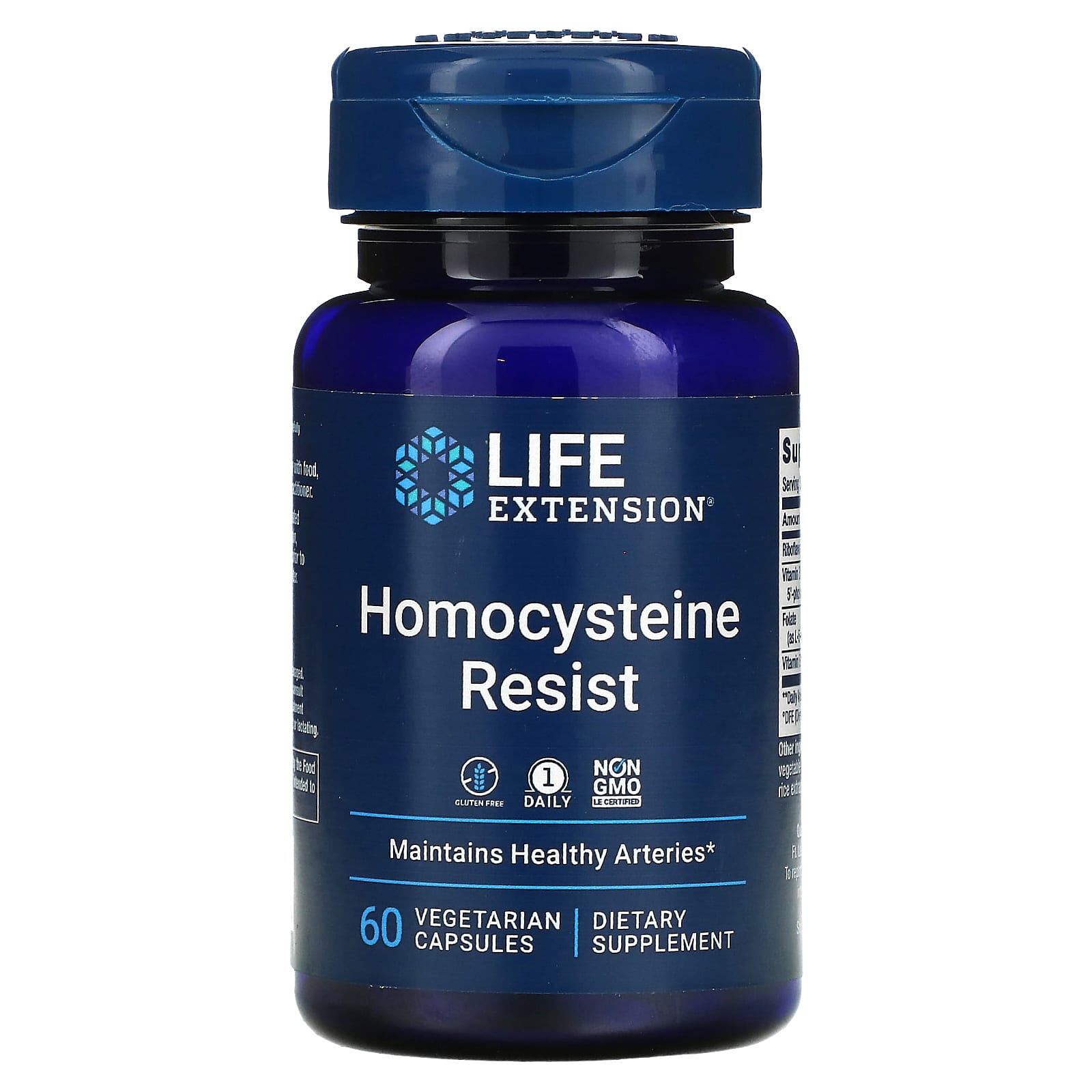Life Extension Homocysteine Resist добавка для поддержания здорового уровня гомоцистеина 60 вегетарианских капсул 3690₽