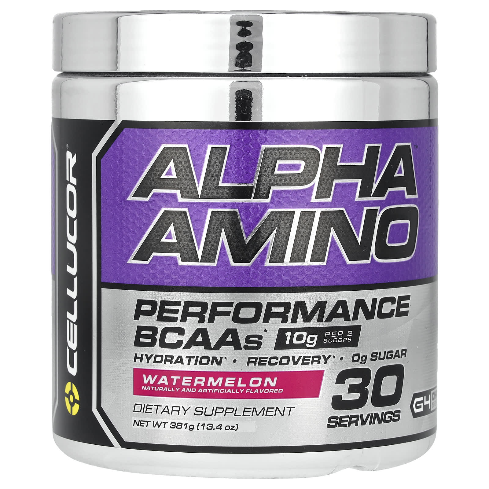 Cellucor Alpha Amino аминокислоты с разветвленной цепью для эффективности тренировок арбуз 134 унции 381 г 5290₽