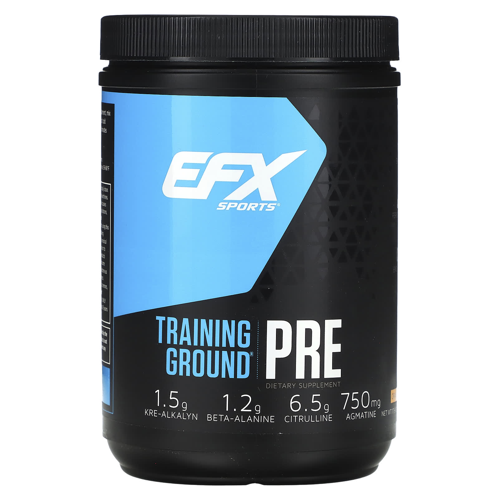 EFX Sports Training Ground PRE со вкусом апельсина и манго 500 г 1 фунт 164 унции 6690₽