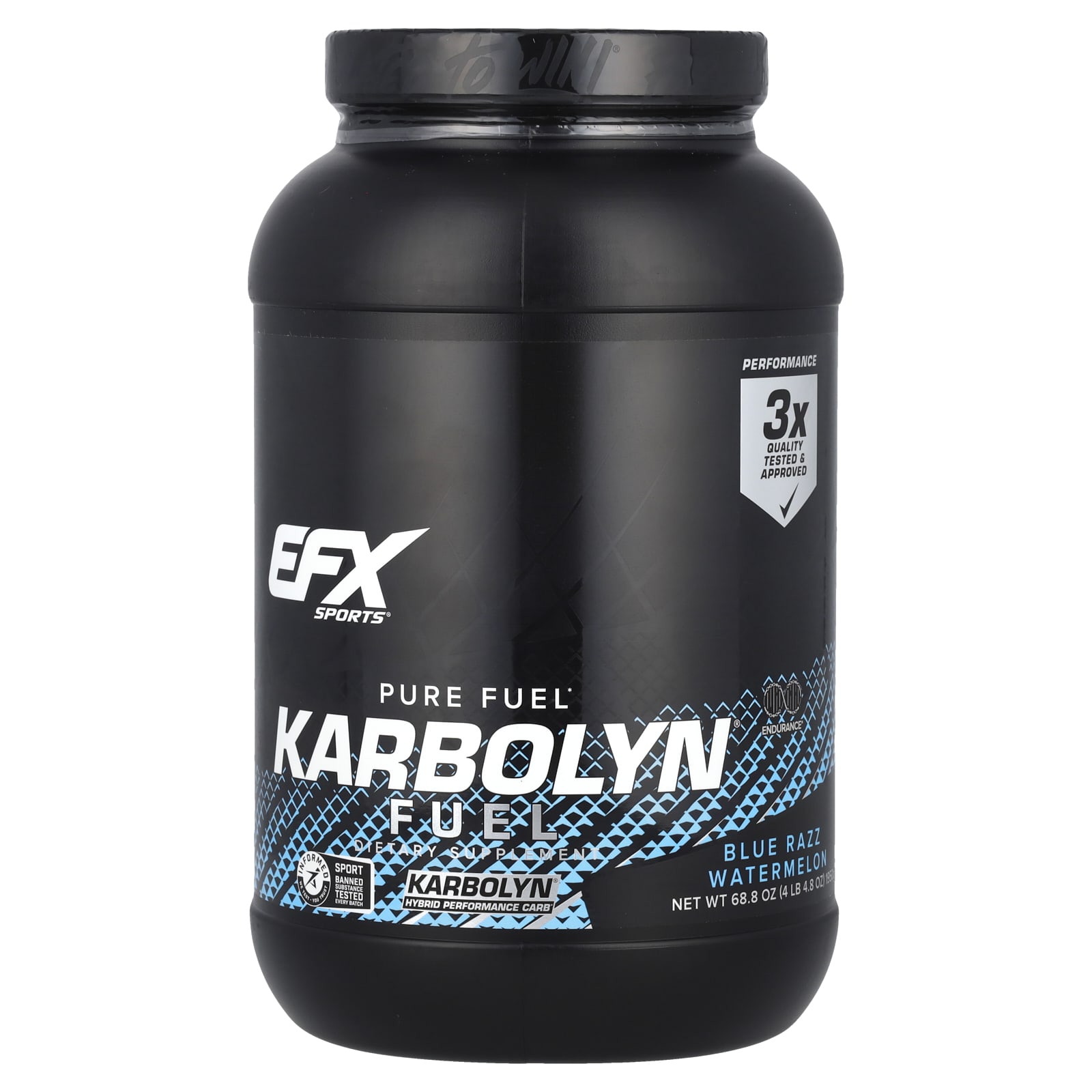 EFX Sports Pure Fuel Karbolyn Fuel арбуз с голубой краской 1950 г 4 фунта 48 унции 9490₽