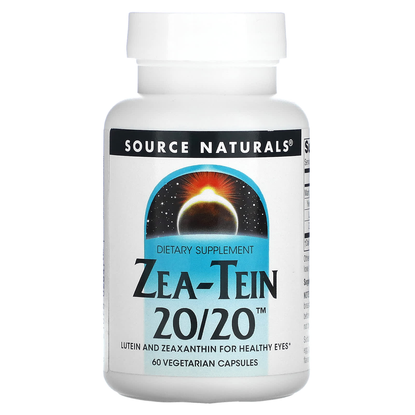 Source Naturals Zea-Tein 2020 60 вегетарианских капсул 6490₽