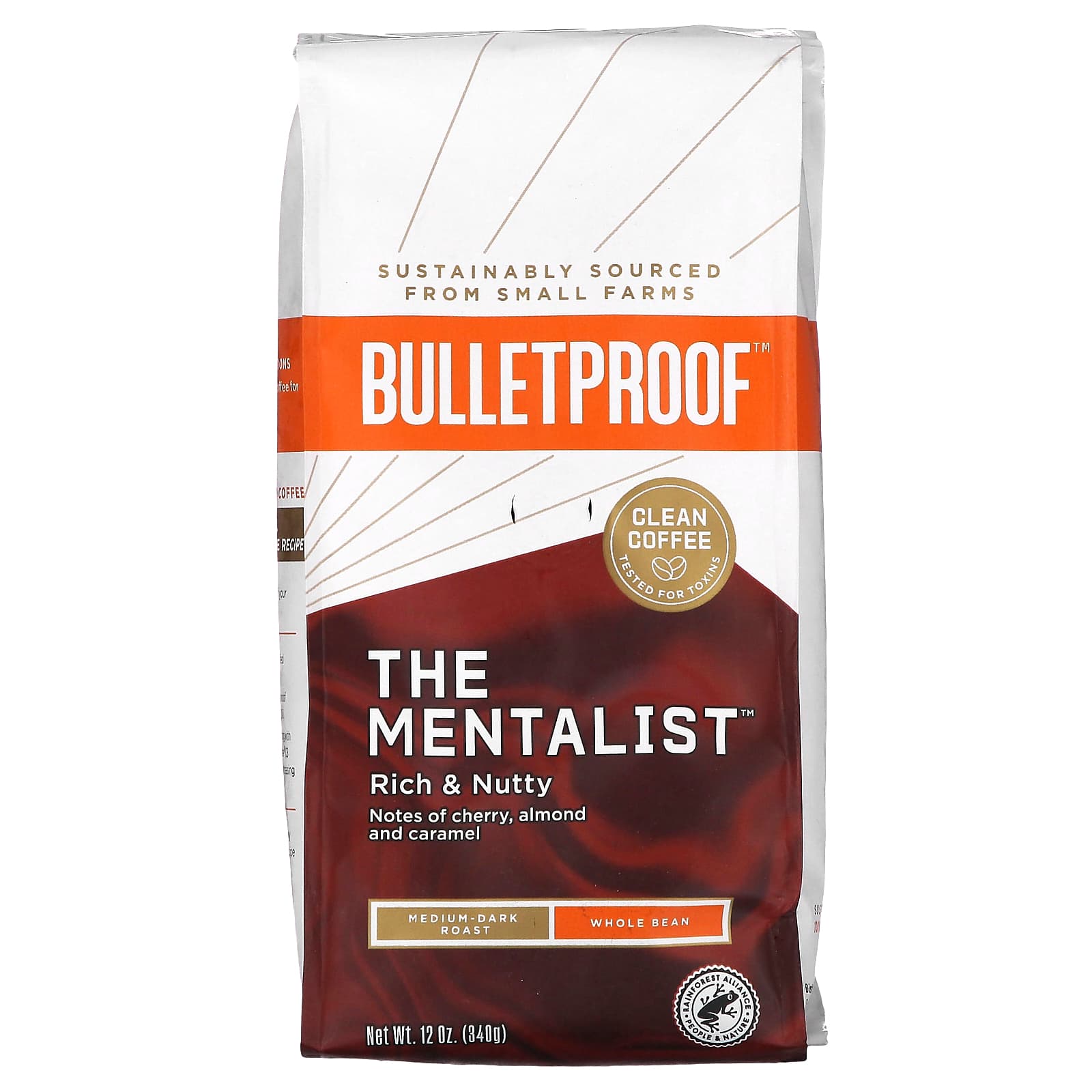 BulletProof The Mentalist кофе цельные зерна средне-темная обжарка 340 г 12 унций 2990₽