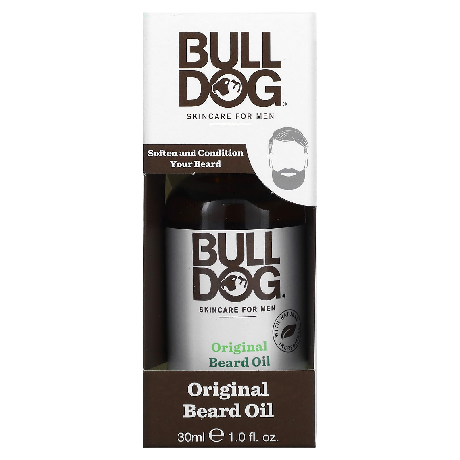 Bulldog Skincare For Men Оригинальное масло для бороды 30 мл 1990₽