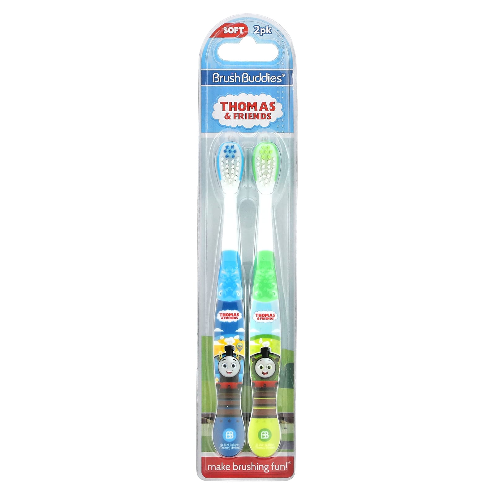 Brush Buddies Зубная щетка Томас и друзья 2 штуки в наборе 1490₽