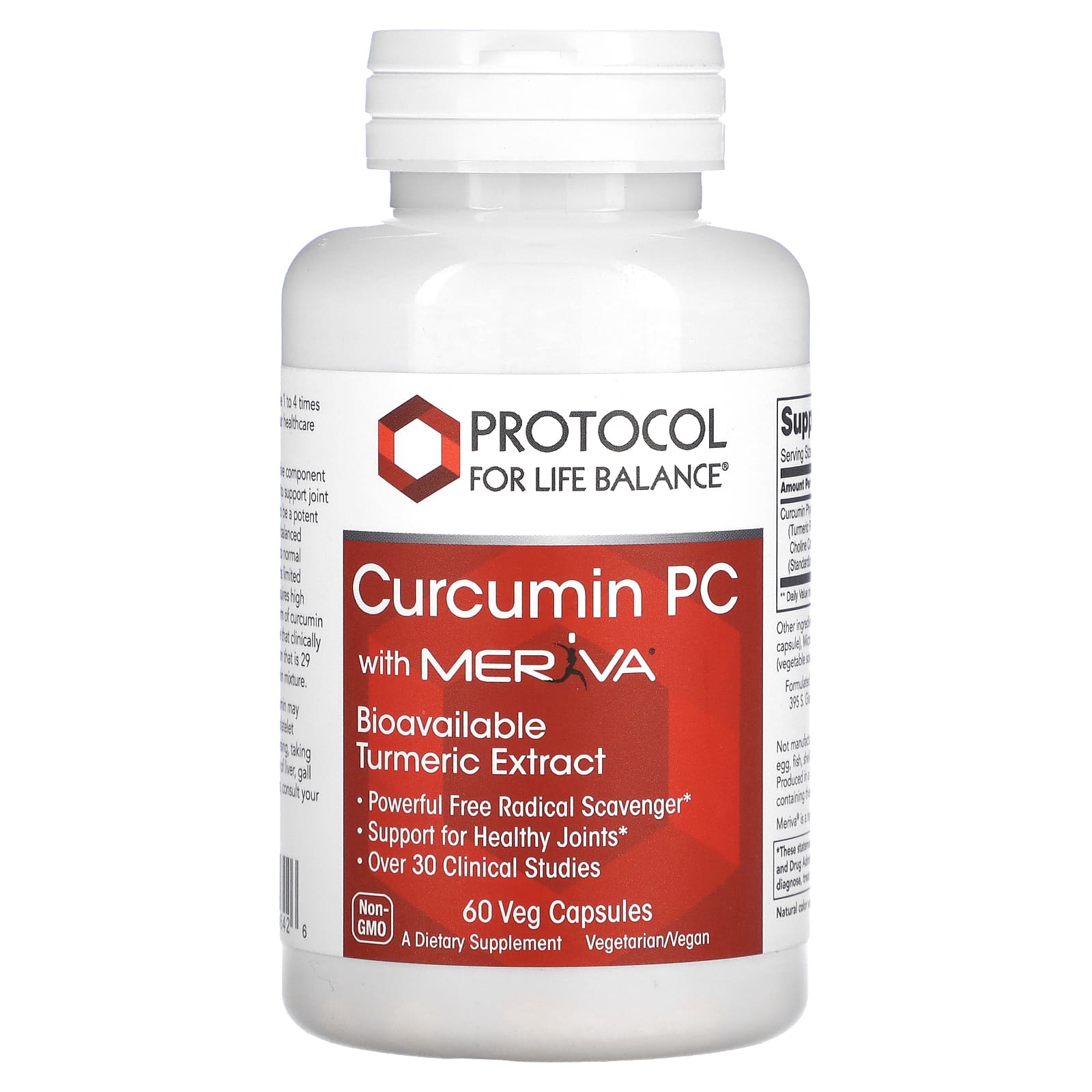 Protocol for Life Balance Curcumin PC with Meriva 60 растительных капсул 6490₽