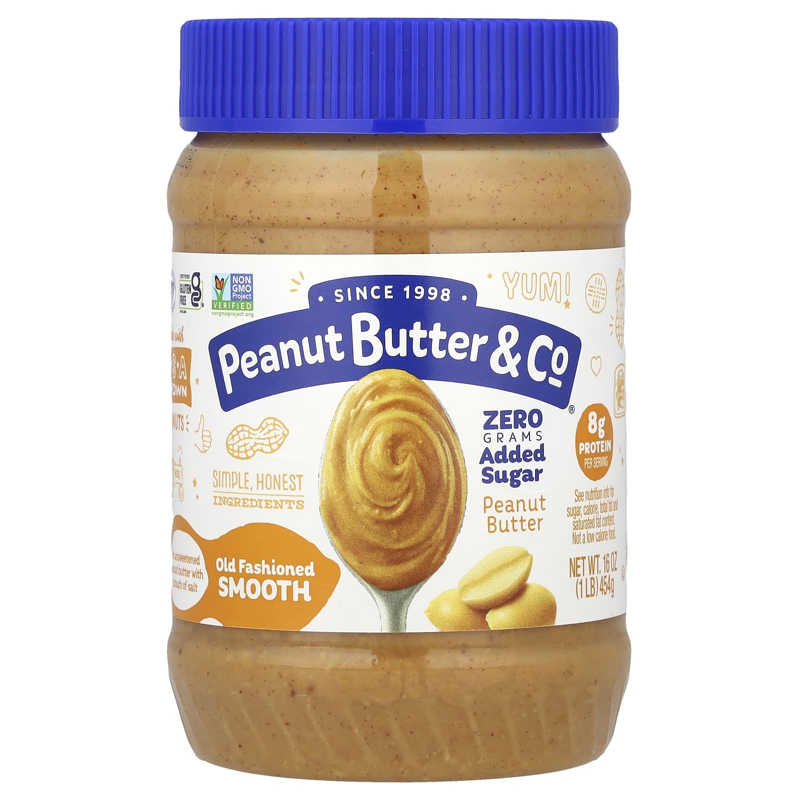 Peanut Butter - Co Арахисовая паста Нежная как раньше 454 г 16 унций 1690₽