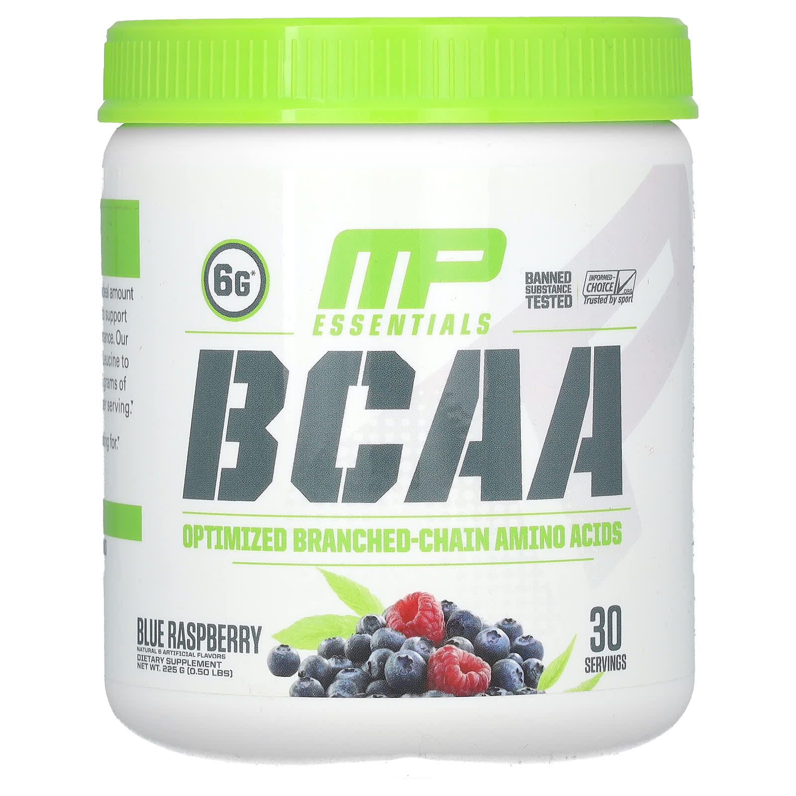 MusclePharm Essentials BCAA со вкусом голубой малины 225 г 050 фунта 4790₽