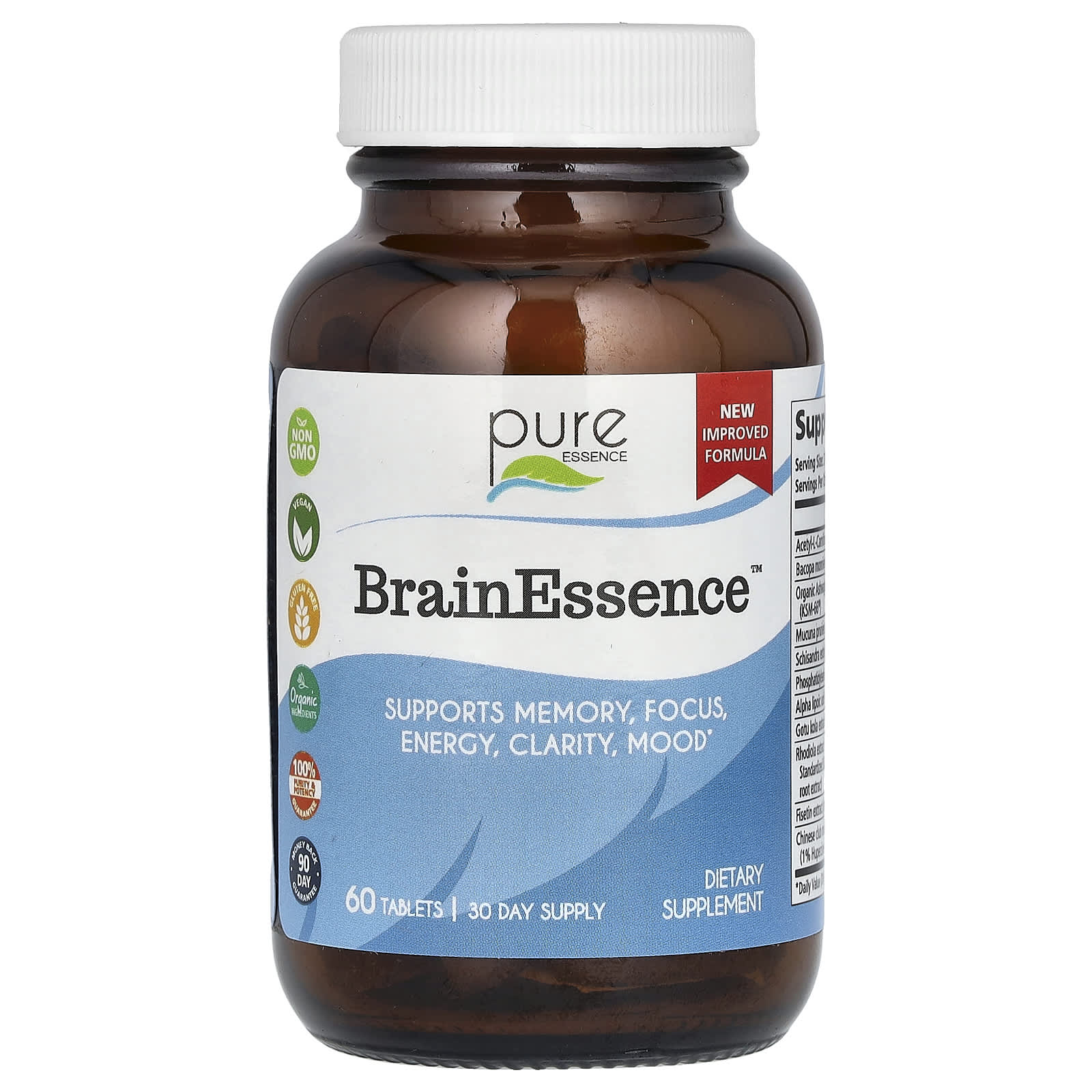 Pure Essence BrainEssence 60 таблеток 9590₽