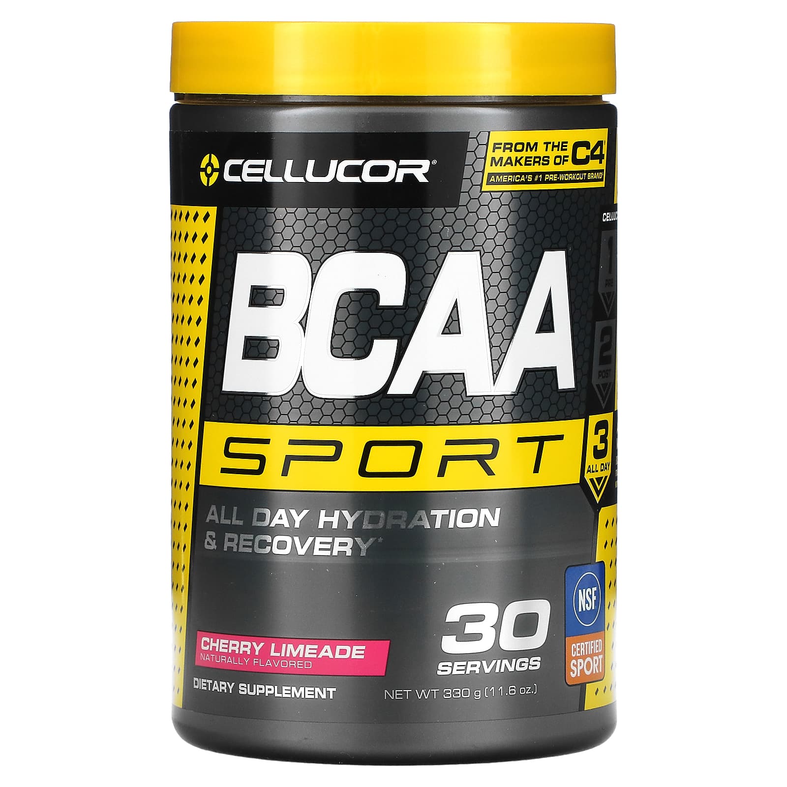 Cellucor BCAA Sport вишневый лаймад 330 г 116 унции 4390₽