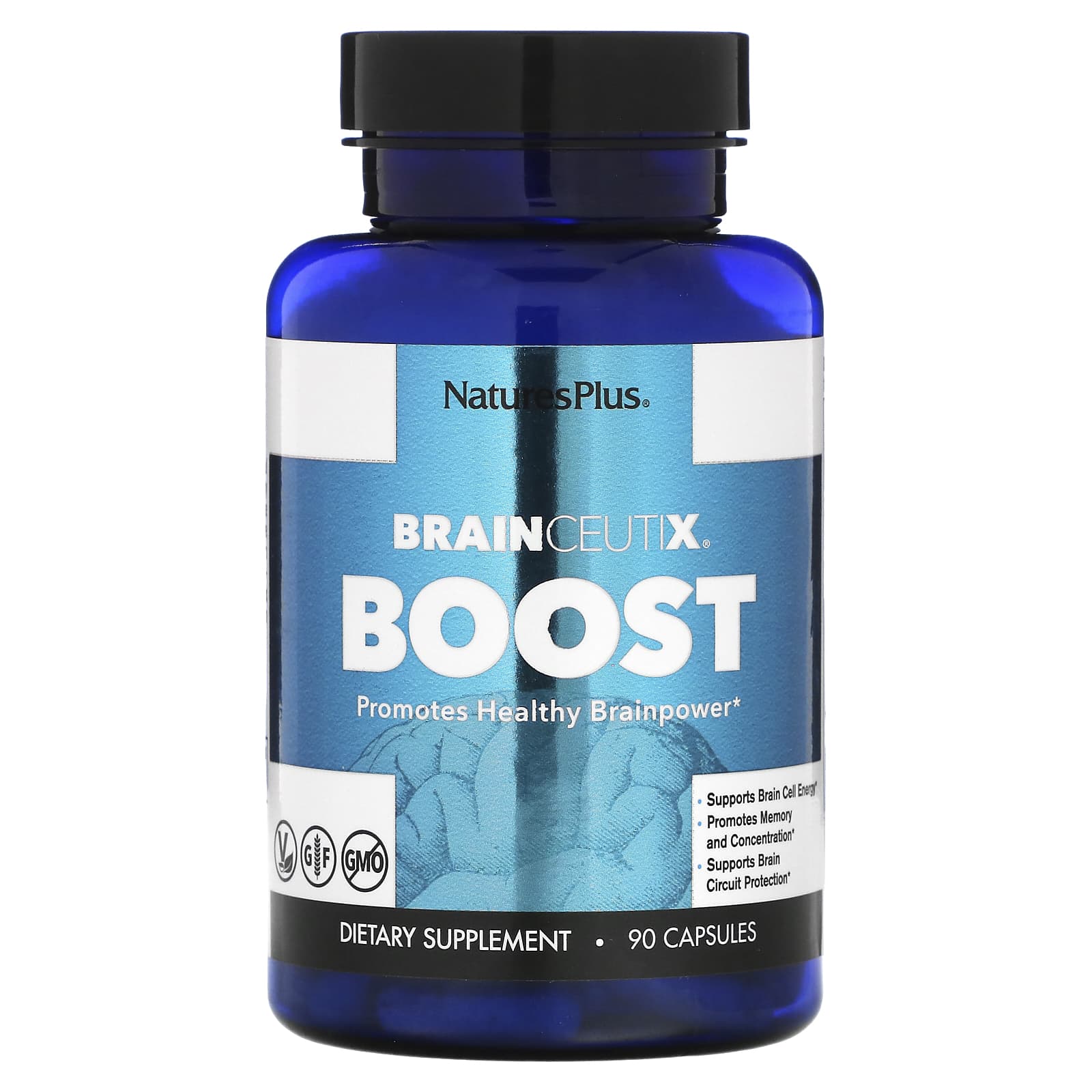 NaturesPlus Brainceutix стимулятор 90 капсул 8290₽
