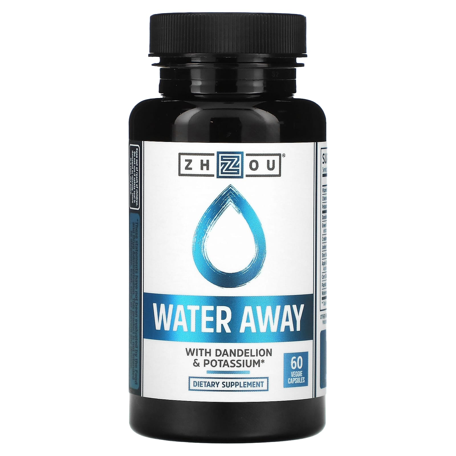 Zhou Nutrition Water Away с одуванчиком и калием 60 капсул 3490₽