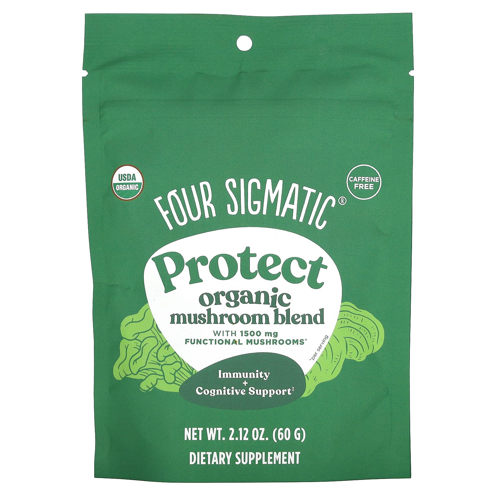Four Sigmatic Protect органическая смесь грибов 60 г 212 унции 4590₽