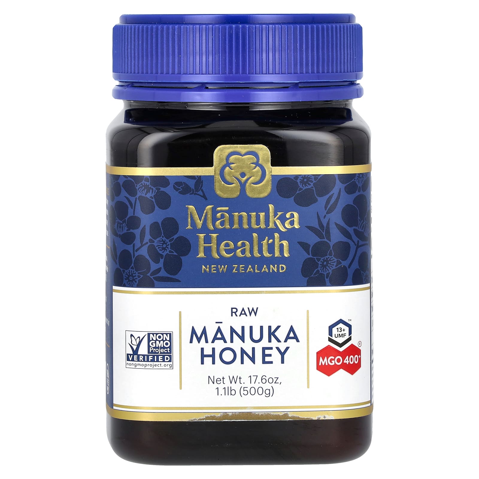Manuka Health Необработанный мед манука UMF 13 MGO 400 500 г 176 унции 12390₽