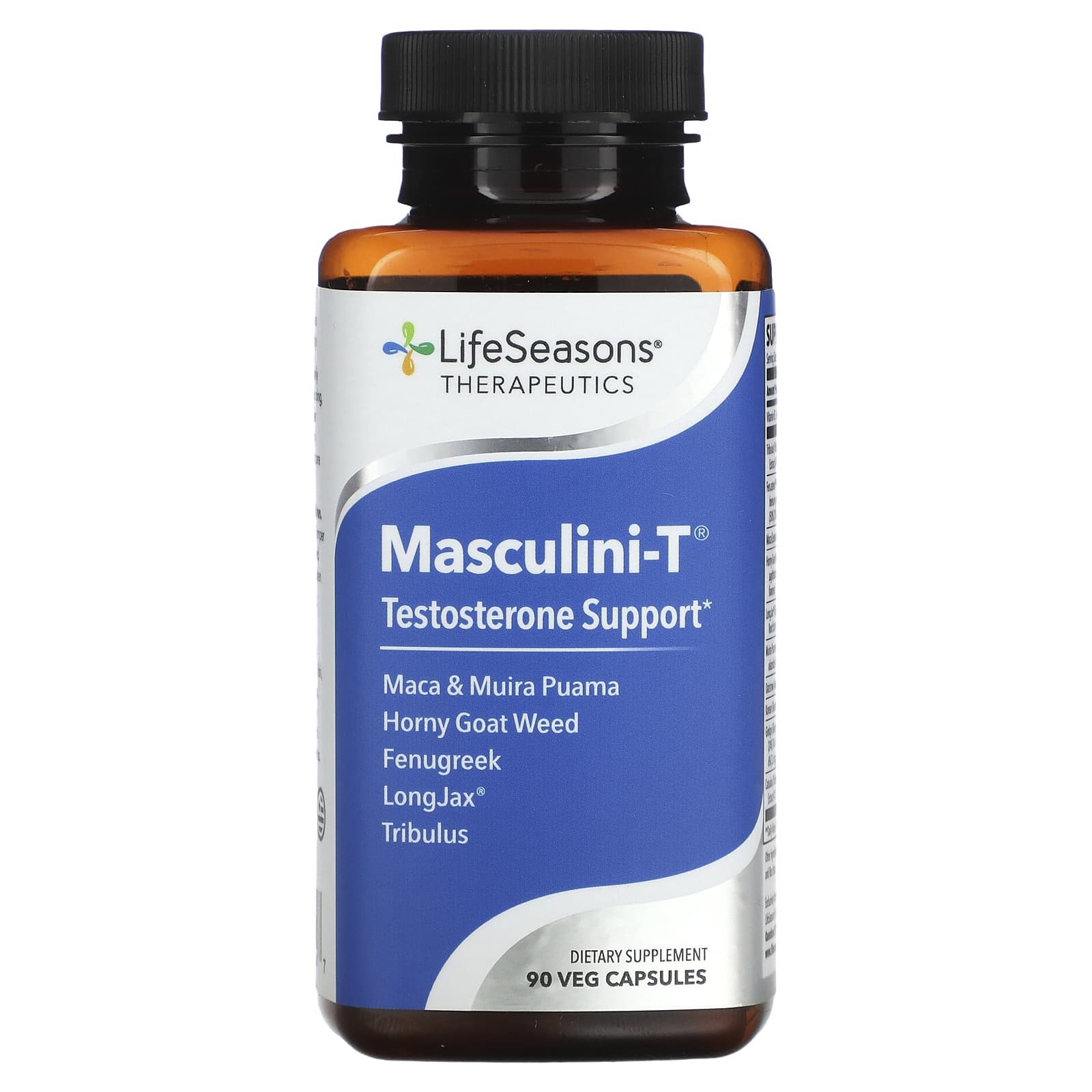 LifeSeasons Masculini-T тестостероновая поддержка 90 вегетарианских капсул 6990₽