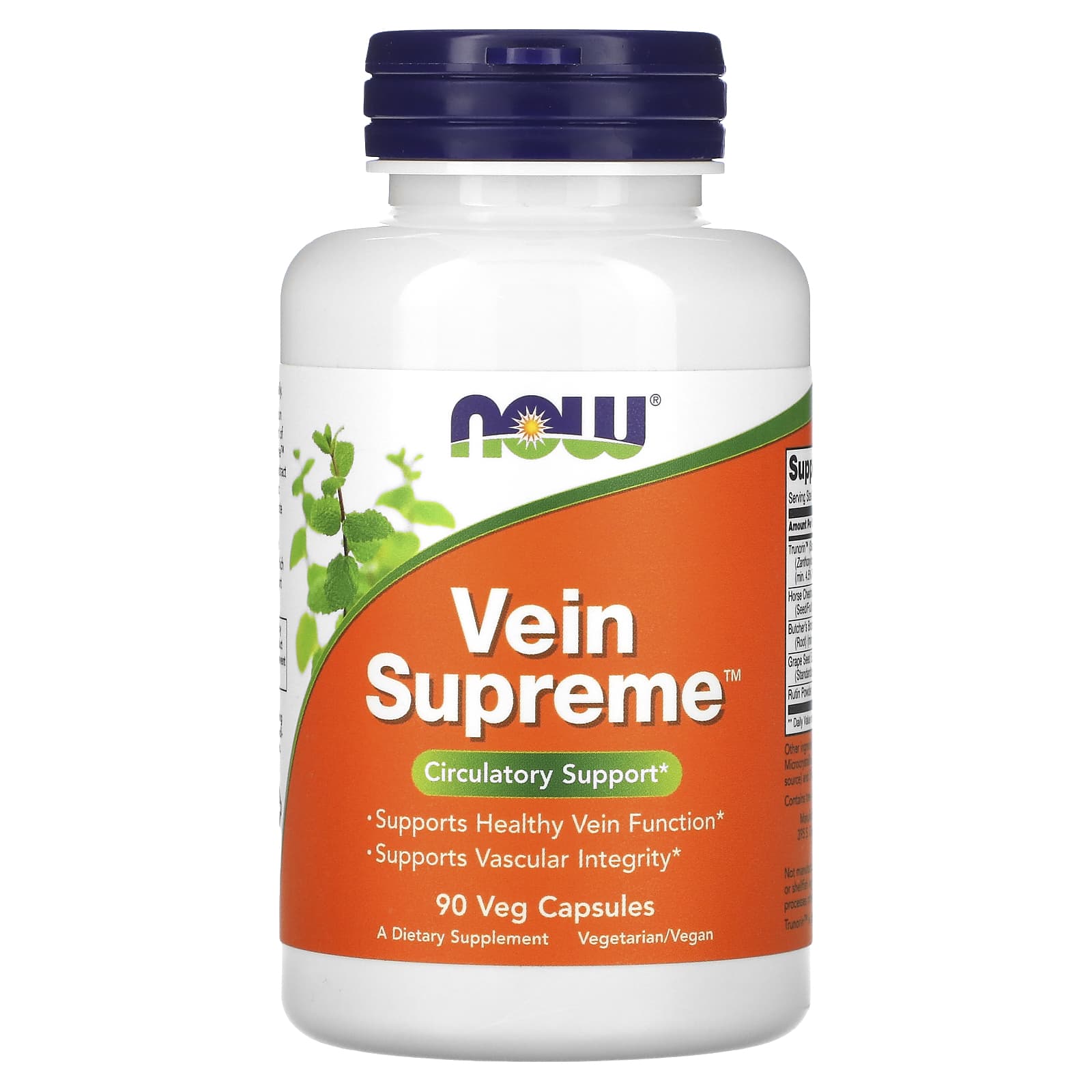 NOW Foods Vein Supreme 90 растительных капсул 4390₽