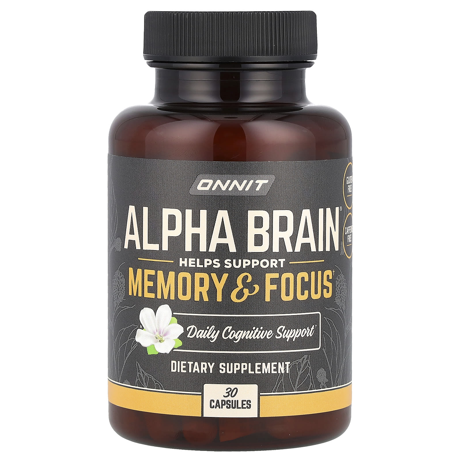 Onnit Alpha Brain память и концентрация 30 капсул 6690₽