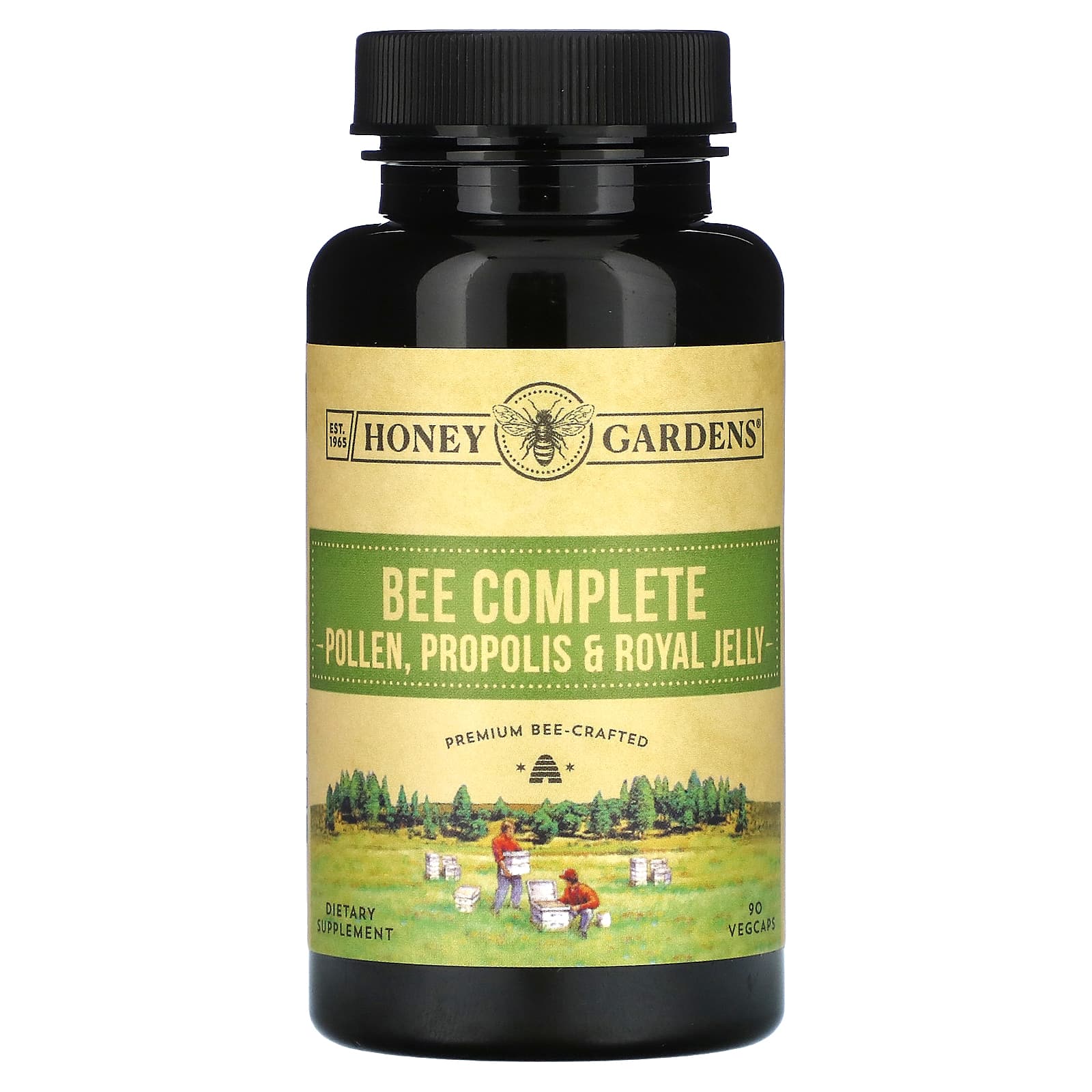 Honey Gardens Bee Complete пыльца прополис и маточное молочко 90 растительных капсул 3190₽