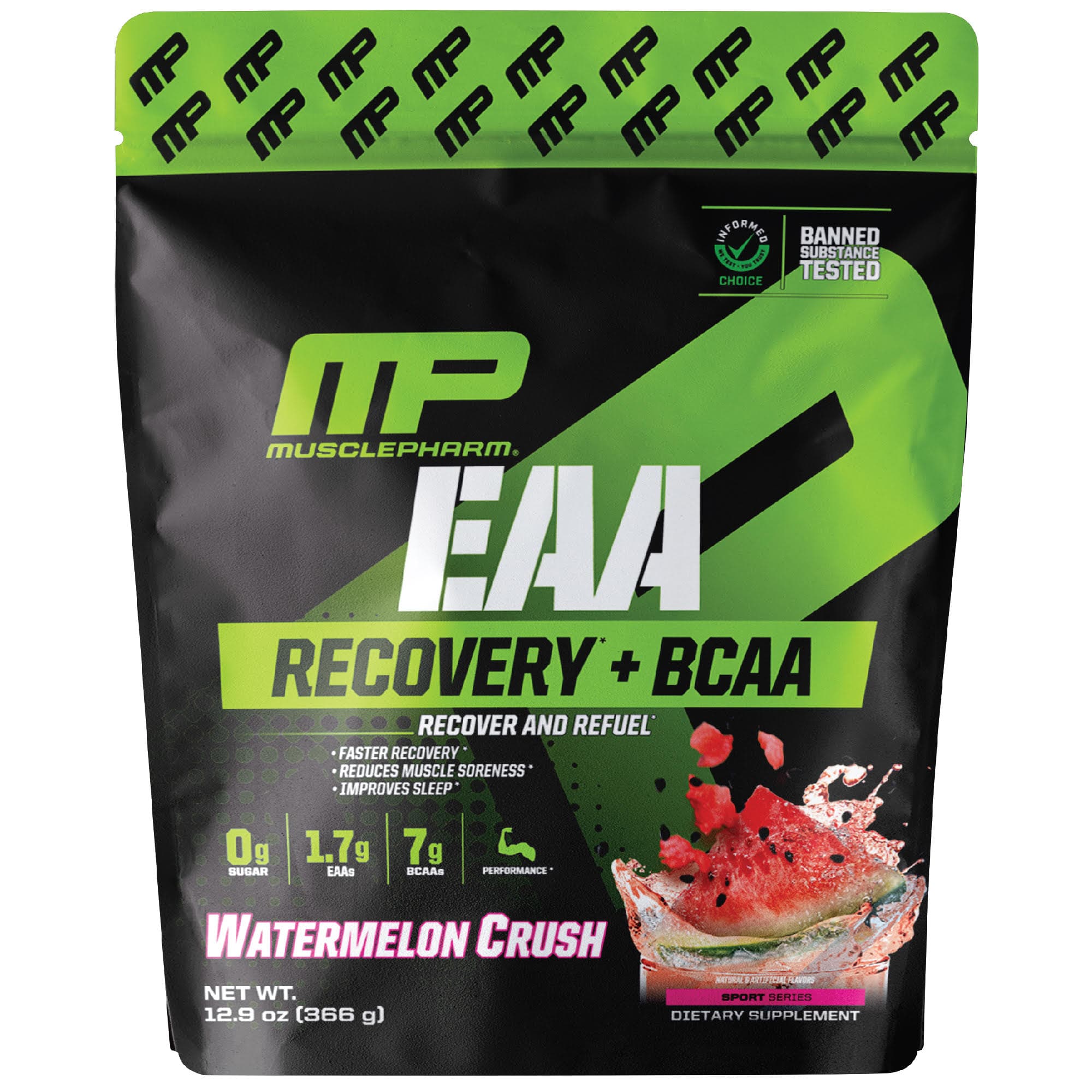 MusclePharm EAA восстановление BCAA со вкусом арбуза 366 г 129 унции 5690₽