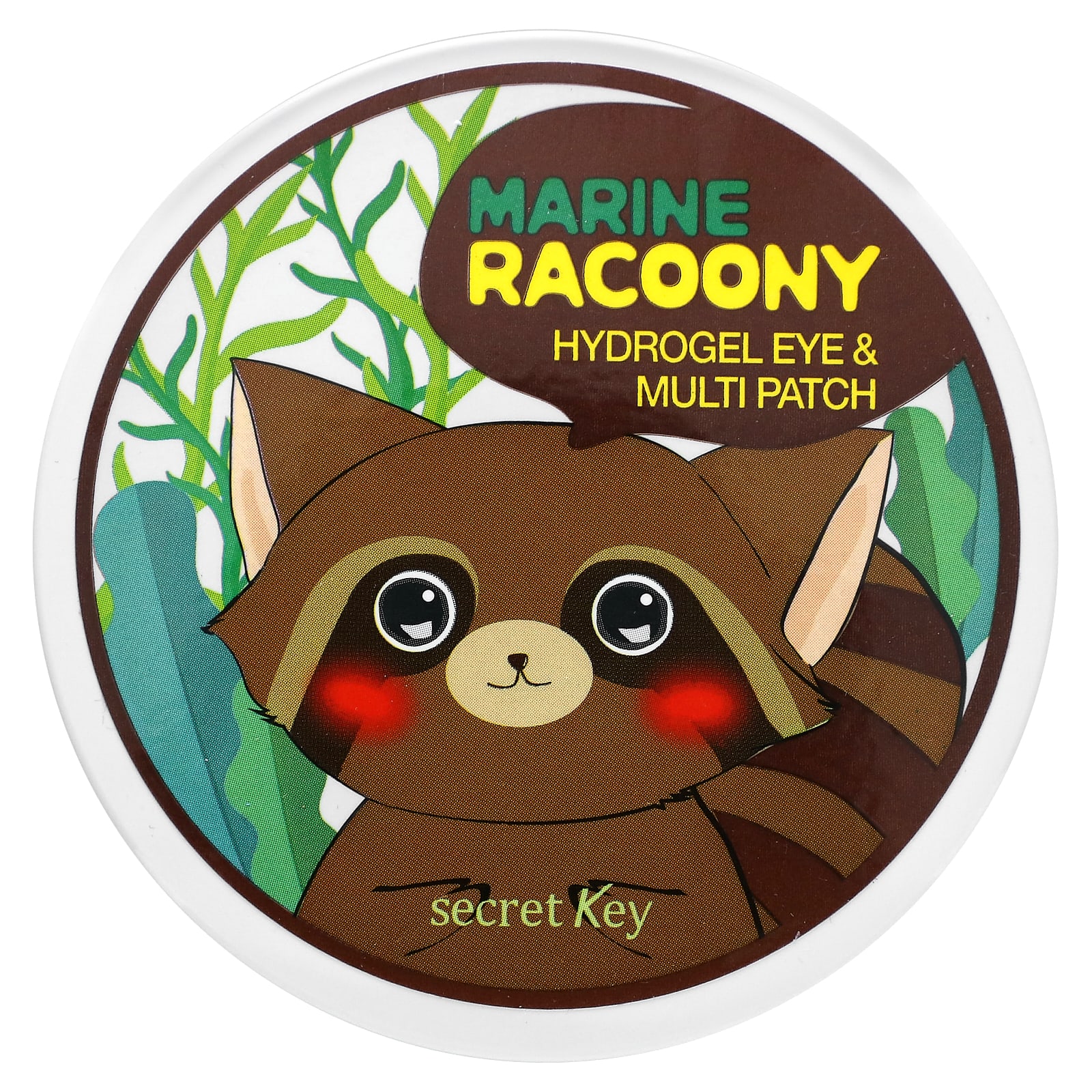 Secret Key гидрогелевая мультивитаминная добавка для кожи вокруг глаз енот 60 патчей 90 г 317 унции 2790₽