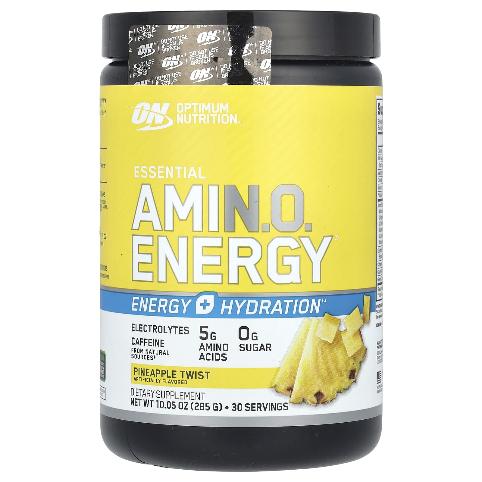 Optimum Nutrition ESSENTIAL AMINO ENERGY ELECTROLYTES ананасовый твист 285 г 1005 унции 5290₽